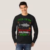 This Is My Christmas Pajama Ugly Bluefin Tuna Fish T-shirt (Voorkant volledig)