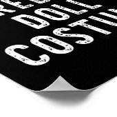 This Is My Creepy Doll Costume Halloween Easy Kids Poster (Hoek)