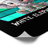 This Is My Dumb White Elephant Christmas Xmas Unde Poster (Hoek)