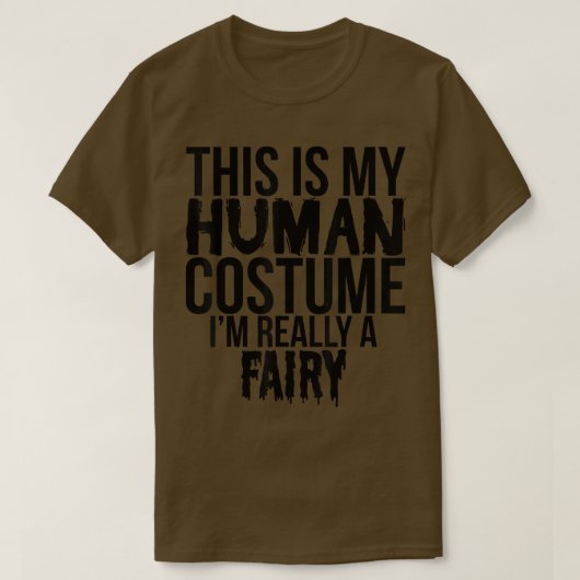 This Is My Favorite Costume Really A FairyFunny Ha T-shirt (Design voorkant)