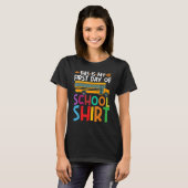 This Is My First Day Of School  1st Day Of School T-shirt (Voorkant volledig)