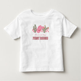 This Is My First Rodeo Kinder Shirts