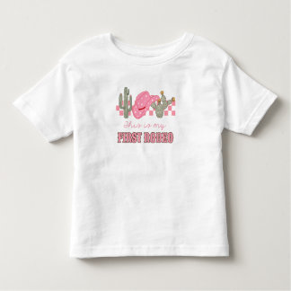 This Is My First Rodeo Kinder Shirts