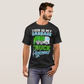 This Is My Garbage Truck Pajama Funny Costume Boy  T-shirt (Voorkant volledig)