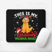 This Is My Golden Retriever Ugly Christmas Pajama Muismat (Met muis)