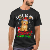 This Is My Havanese Dog Ugly Christmas Pajama Swea T-shirt (Voorkant)
