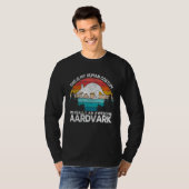 This Is My Human Costum Retro Aardvark  Aardvark T-shirt (Voorkant volledig)