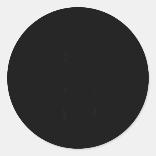 This Is My Human Costume I’m Really A Llama Valent Ronde Sticker (Voorkant)