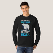 This Is My Human Costume I'm Really A Grizzly Bear T-shirt (Voorkant volledig)