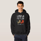 This Is My Human Costume I'm Really A Lion Retro H Hoodie (Voorkant volledig)