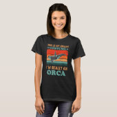 This is My Human Costume I'm Really an Orca Hallow T-shirt (Voorkant volledig)
