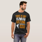 This Is My Human Costume Mythical Creature - Hallo T-shirt (Voorkant volledig)