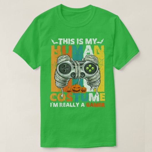 This is my human pak Gaming Controllers Mummy T-shirt (Design voorkant)