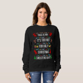 This Is My It's Too Hot For Ugly Christmas Sweater (Voorkant volledig)