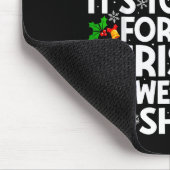 This Is My It's Too Hot Ugly Xmas Sweaters Funny C Muismat (Hoek)