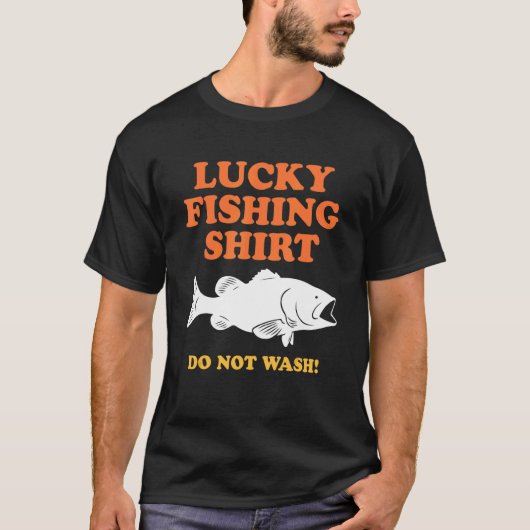 This Is My Lucky Fishing Tee T-shirt (Voorkant)