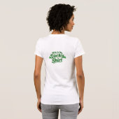 This Is My Lucky Shirt Funny St. Patrick's Day Ret (Achterkant volledig)