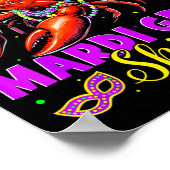 This Is My Mardi Gras Shirt Crawfish Funny Men Wom Poster (Hoek)
