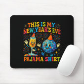 This Is My New Year’s Eve Pajama Funny Retro Gift  Muismat (Met muis)