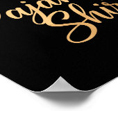 This Is My New Year’s Eve Pajama Shirt, Happy New  Poster (Hoek)