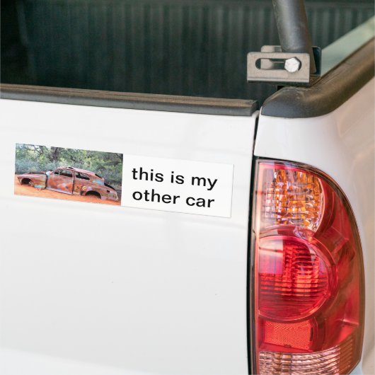 this is my other car bumper sticker (Op Truck)