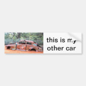 this is my other car bumper sticker (Voorkant)