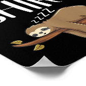 This Is My Pajama Sloth Shirt Funny Sleever Gift Poster (Hoek)