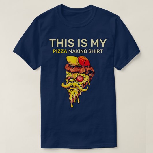 This Is My Pizza Making Shirt Pizza Maker (Design voorkant)