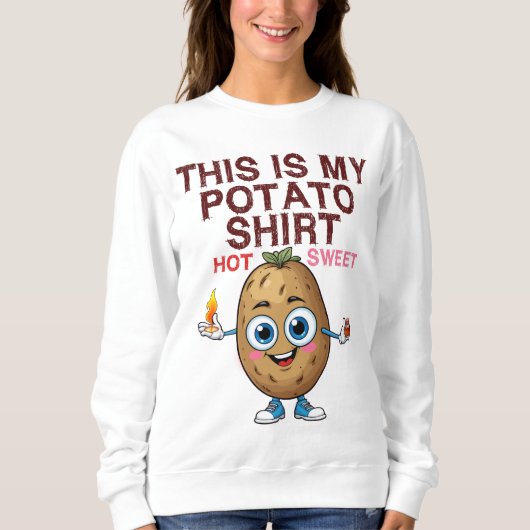 This Is My Potato Shirt woman t shirt  (Voorkant)