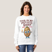 This Is My Potato Shirt woman t shirt  (Voorkant volledig)