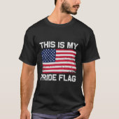 This Is My Pride Flag T-shirt (Voorkant)