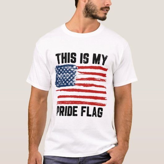 This Is My Pride Flag T-shirt (Voorkant)