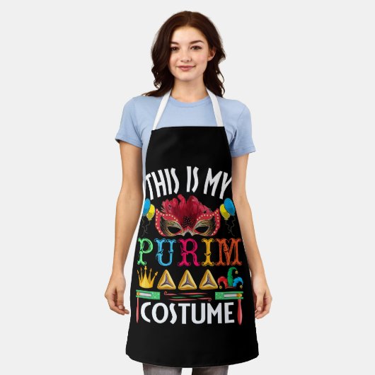 This Is My Purim Costume Jewish Happy Purim Schort (Gedragen)