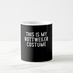 This Is My Rottweiler Dog Costume Halloween Lazy Koffiemok