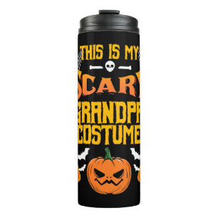 This Is My Scary Grandpa Costume Thermosbeker