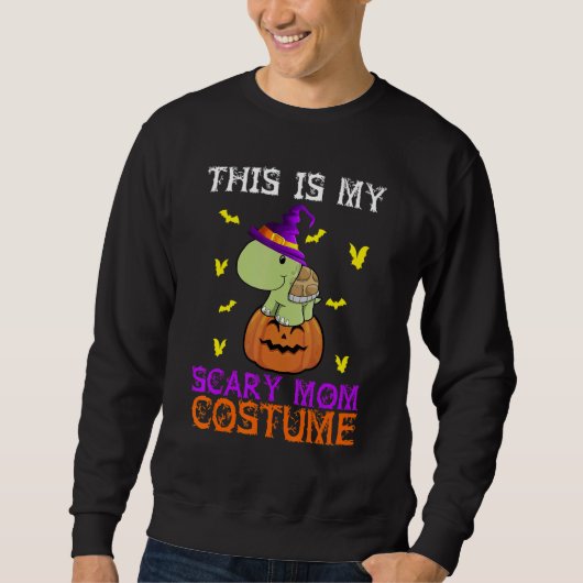 This Is My Scary Mom Costume Turtle Halloween Trui (Voorkant)