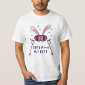 This is my Ski Skiing Rabbit with ski pos T-shirt (Voorkant)