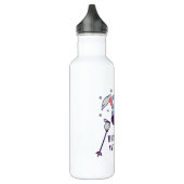 This is my Ski Skiing Rabbit with ski pos Waterfles