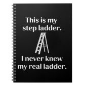 This Is My Step ladder Sarcasm Laughs Funny Saying Notitieboek (Voorkant)