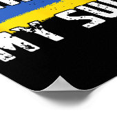 This Is My Suit Funny Ukraine Flag Zelensky Statem Poster (Hoek)
