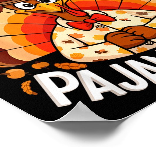 This Is My Thanksgiving Pajama Shirt Adult Kid Men Poster (Hoek)