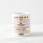 This is my ugliest xmas gift ever koffiemok (Center)