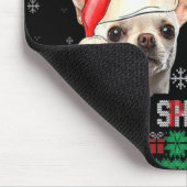 This Is My Ugly Xmas Pajama Chihuahua Dog T Shirt  Muismat (Hoek)