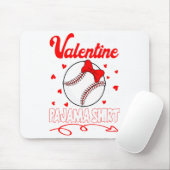 This Is My Valentines Baseball Pajama For Kids Boy Muismat (Met muis)