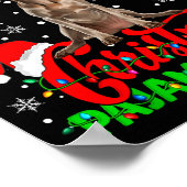 This Is My Weimaraner Dog Ugly Christmas Pajama Sw Poster (Hoek)