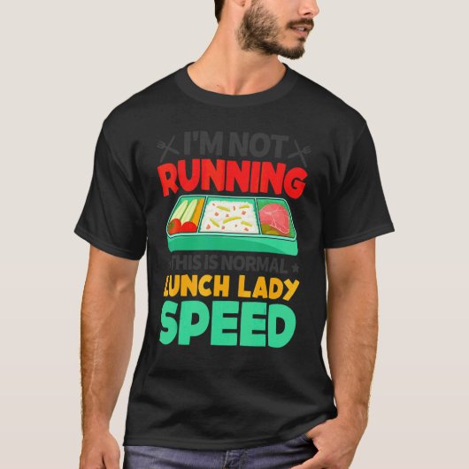 This Is Normal Lunch Lady Back to School Retro App T-shirt (Voorkant)