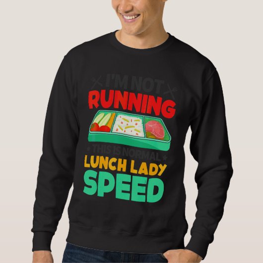 This Is Normal Lunch Lady Back to School Retro App Trui (Voorkant)
