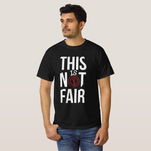 This is not fair-Helping Hands: Unity & Support T-shirt (Voorkant volledig)