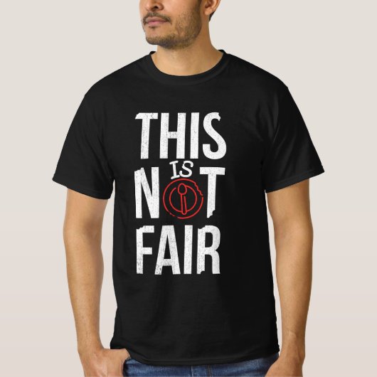 This is not fair-Helping Hands: Unity & Support T-shirt (Voorkant)