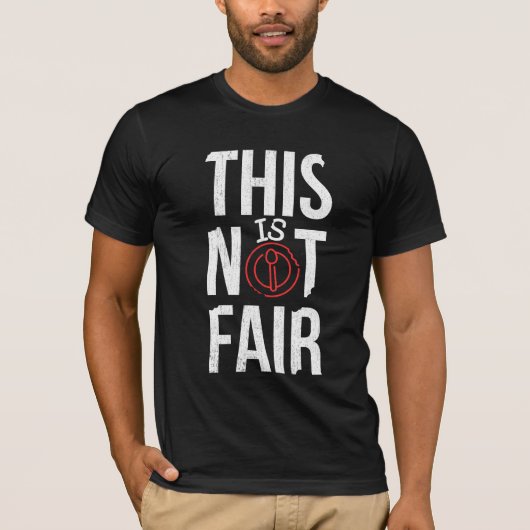 This is not fair-Helping Hands: Unity & Support T-shirt (Voorkant)